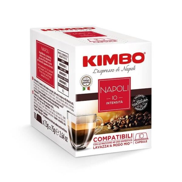 Kimbo Napoli capsule compatibili Lavazza a modo mio